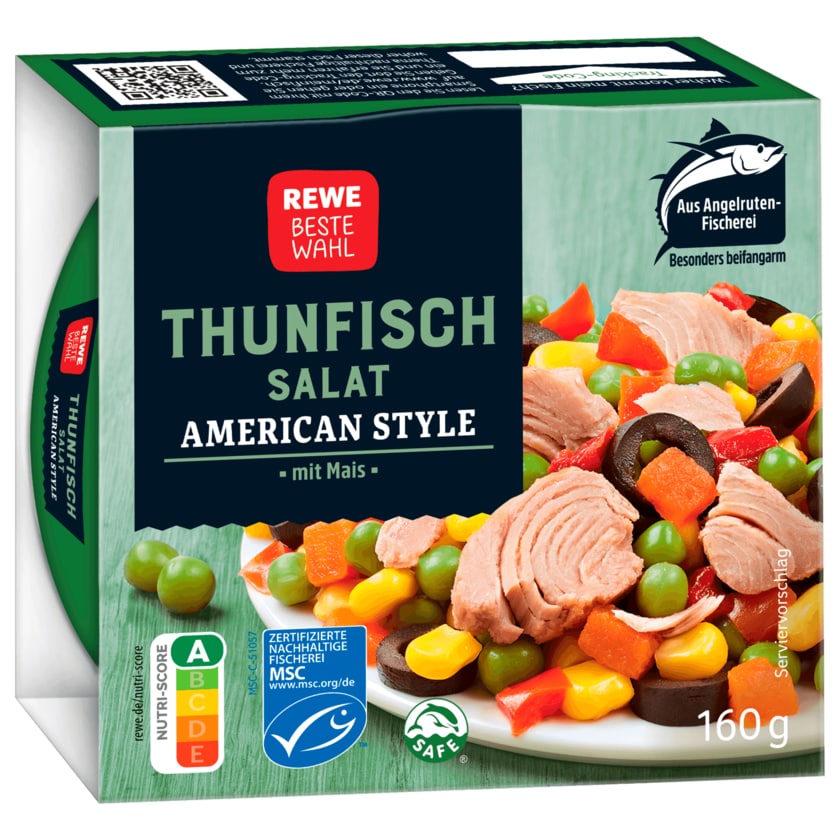 REWE Beste Wahl Thunfisch Salat american 160g